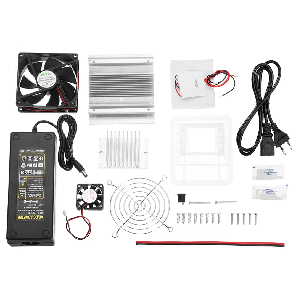

TEC1-12706 Waterproof Semiconductor Refrigeration Kit Cooling System DIY Cooling Equipment