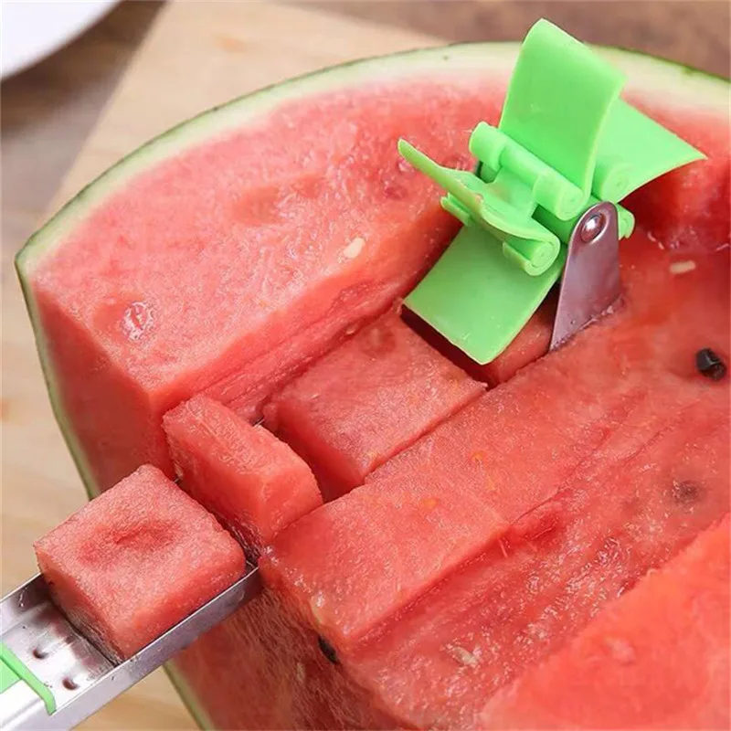 

Watermelon Cutter Windmill Shape Plastic Slicer for Cutting Watermelon Power Save Cutter