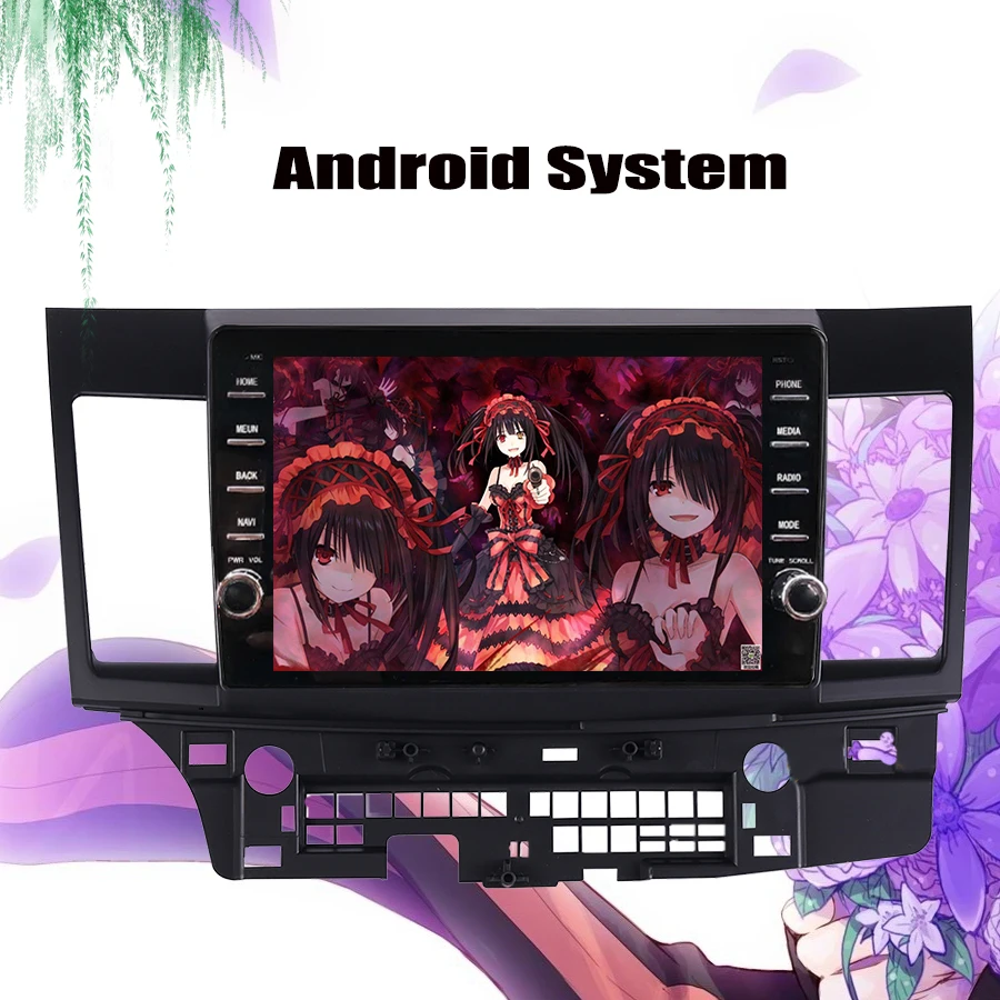 Sale Android 9.0 car dvd Octa core for Mitsubishi Lancer  2008 2009 2010 11 2012 2013 2014 2015 car stereo navigator Autoradio player 3