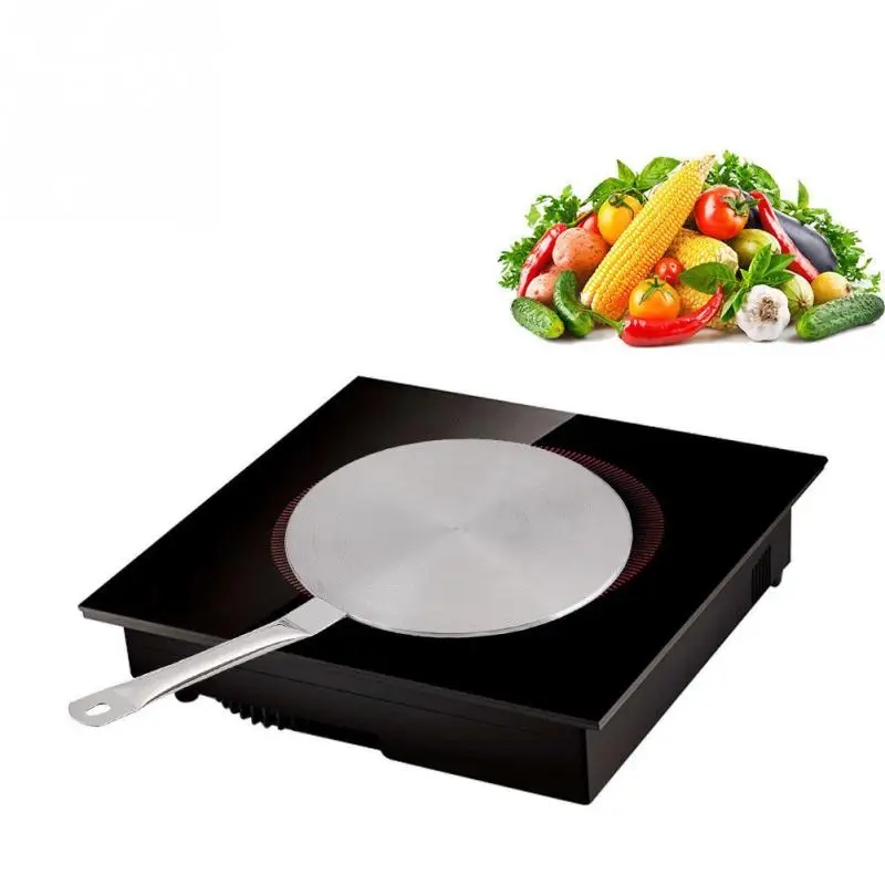 

20cm 24cm Stainless Steel Induction Cooker Thermal Guide Plate,Cooktop heat Converter Disk Cookware For Magnetic kitchen tool