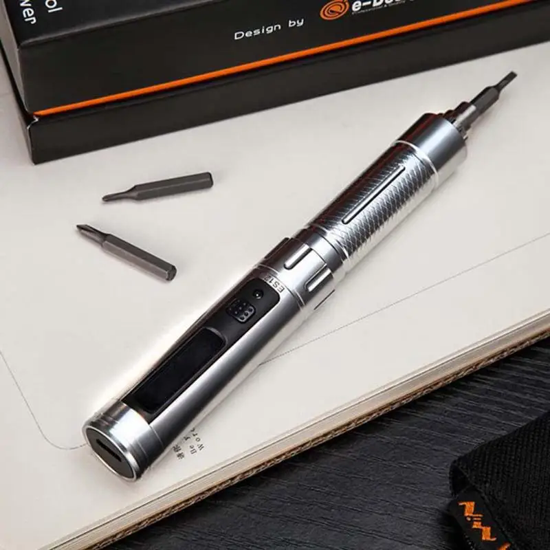 

Mini Precision Cordless Electric Screwdriver USB Charging Smart Motion Control Power Screwdriver Bit Set
