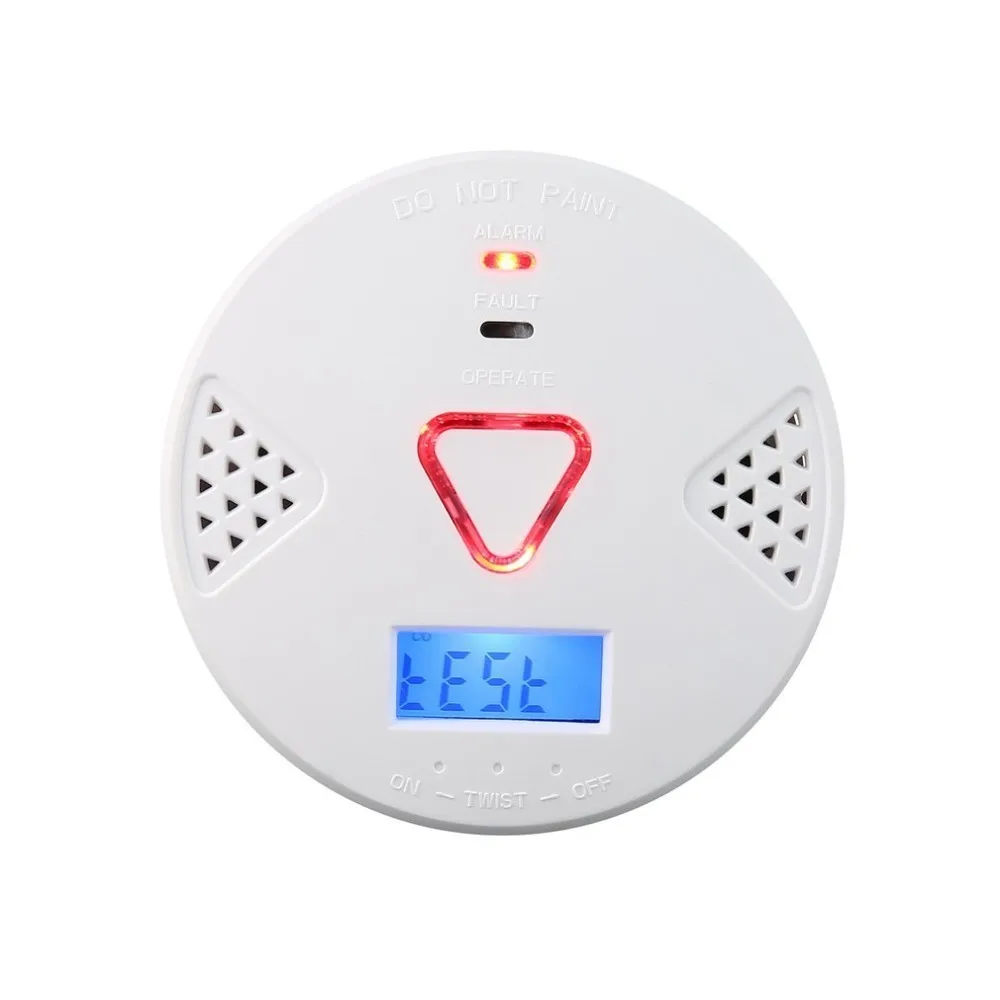

Independent Dual Voice Carbon Monoxide Alarm and Dual Voltage Smoke Carbon Monoxide Composite Alarm Drop Shipping