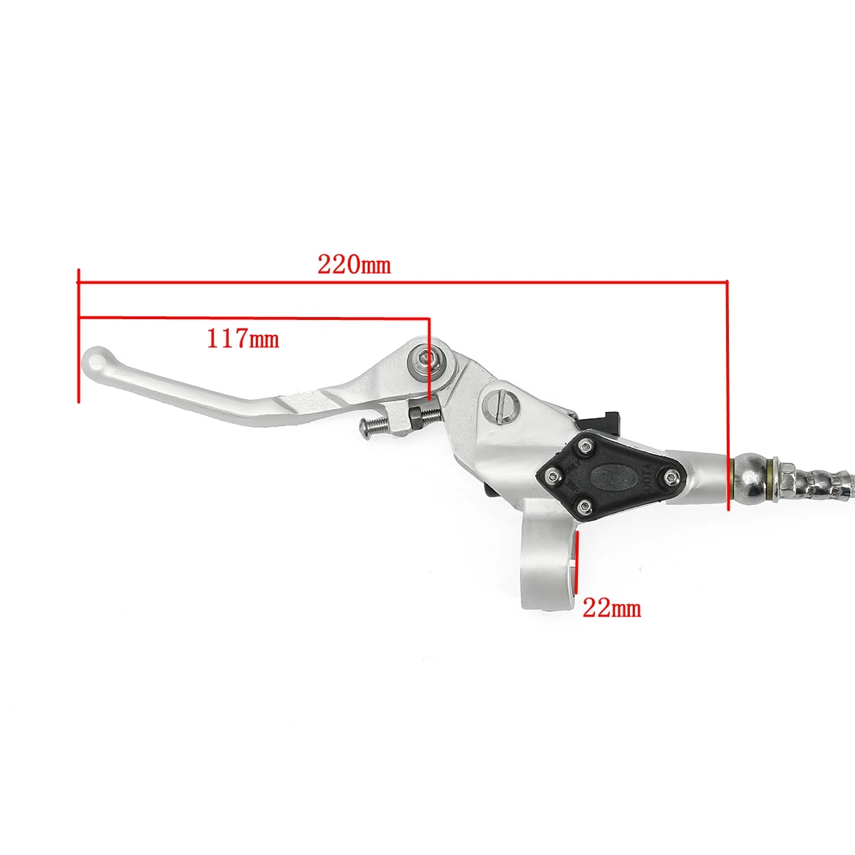 Универсальный мотоцикл 22 мм рычаг сцепления, гидравлического тормоза Главный цилиндр сцепления 7/" Руль для Dirt Pit Bike