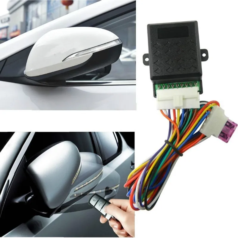 

Auto Fold/Unfold Side Rear View Mirror Folding Closer System Modules For All Car
