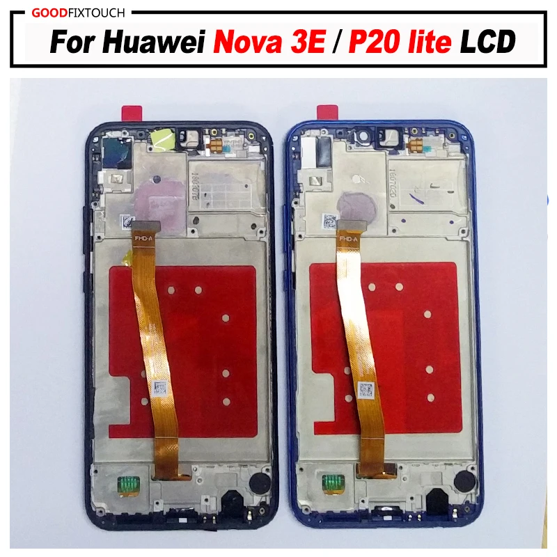 Оригинальный ЖК экран для Huawei Nova 3E + сенсорная панель дигитайзер в сборе P20 lite с