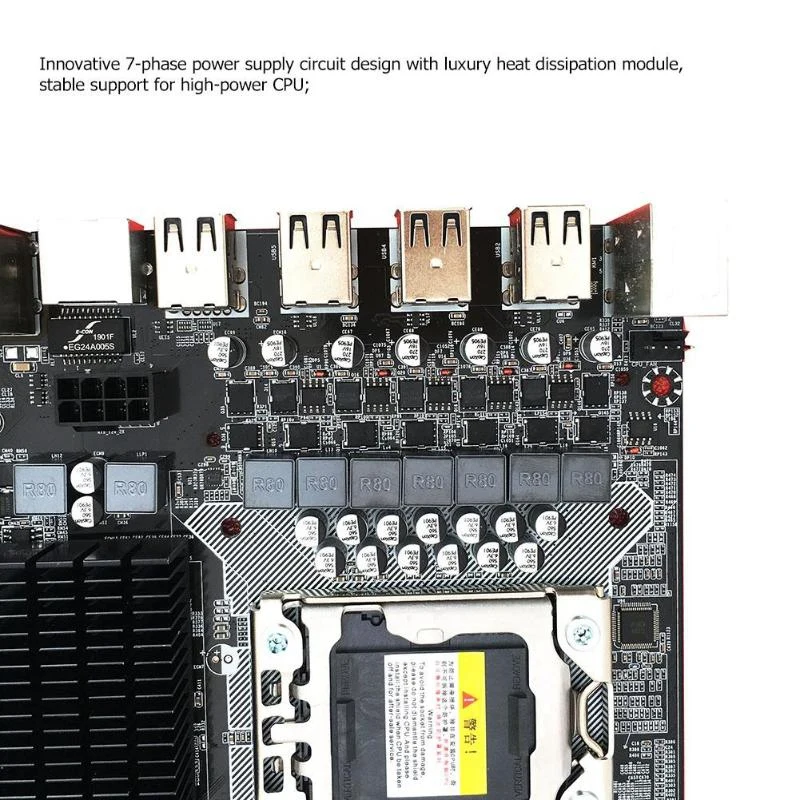 X58 Pro Lga 1366 гнездо для рабочего стола материнской платы с Ddr3 для E5502 L5506 W3503 Ec3539 Lc3528 2Xddr3 Dimm 1366Pin игровая материнская плата