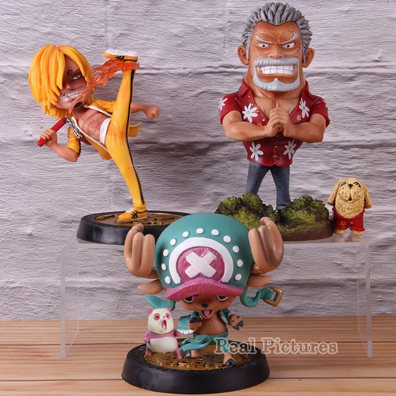 

Vinsmoke Sanji monkey d garp Tony Tony Chopper Action Model Toy One Piece PVC Collectible Figure Chopper Sanji garp