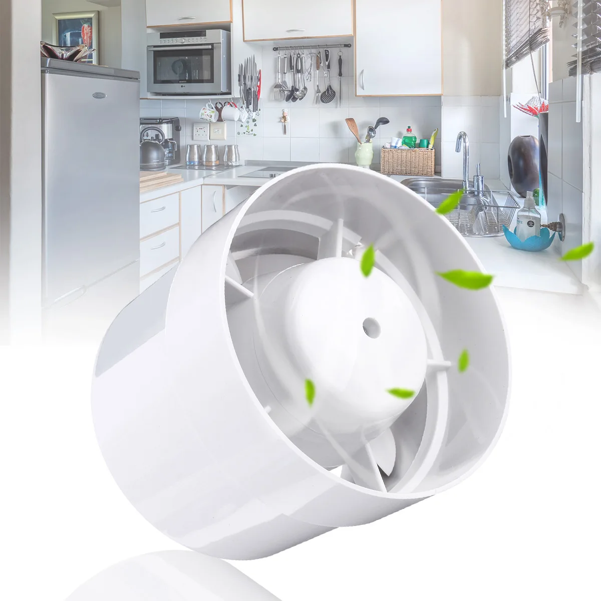 4/5/6 Inch Dusted Inline Fan Bathroom Exhaust Ventilator Ventilation