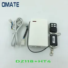 Омант DZ118+ QT4 Tubular мотор приемник контроллер для приемник-контроллер для гаражных дверей/Гаражные 315 МГц AC220V 550 W
