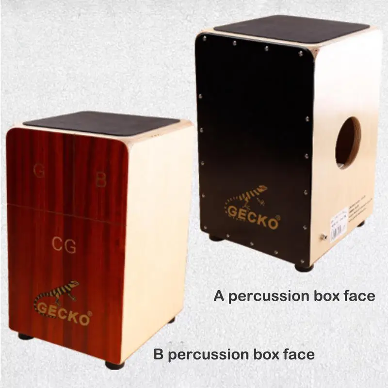 Деревянный Cajon струнные ударные Box Beat инструмент ручной Барабаны коробка Африканский барабан