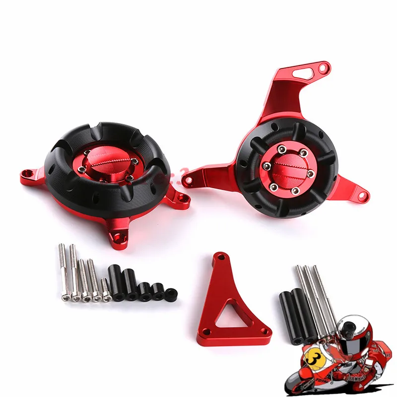 

For Kawasaki Ninja 250 300 Z250 Z300 Motorcycle Accessories CNC Aluminum Engine Stator Protective Protector Guard Cover