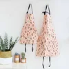 1 pcs Cactus Fox Cat Pattern Apron Woman Adult Children Bibs Home Cooking Baking Shop Cleaning Apron Kitchen Accessory 46189 ► Photo 2/6