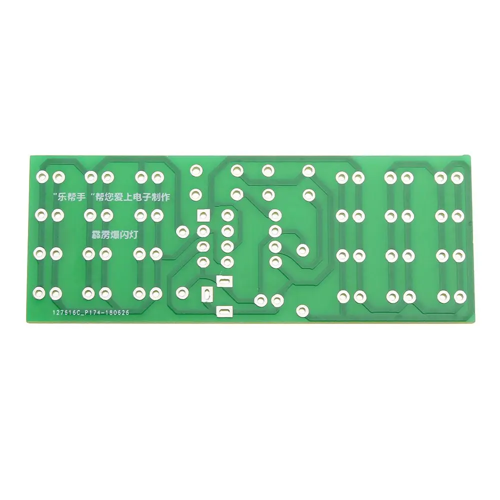  LEORY DIY 5V Two Color LED Thunderbolt Flash Kit Teaching Kit Alarm Lamp Circuit - 32985318658