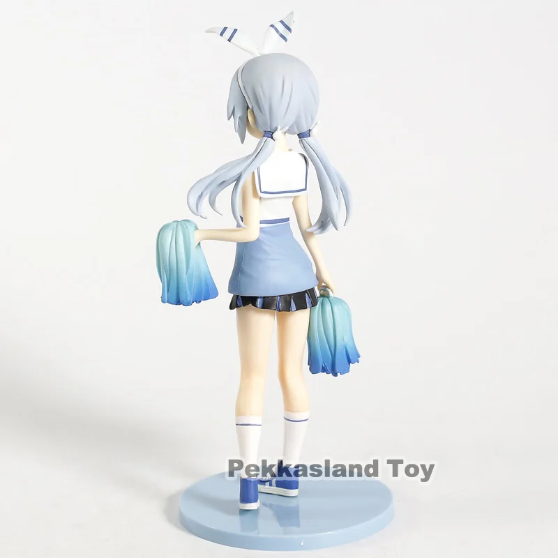 Является ли заказ кроликом? Kafuu Chino Cheer leader Ver. 1/7 Масштаб ПВХ фигурка Коллекционная