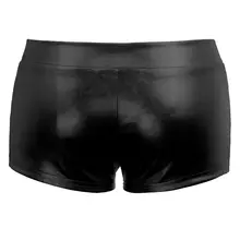 Черные Серебристые сексуальные женские шорты с низкой посадкой блестящие металлические шорты Горячая Распродажа