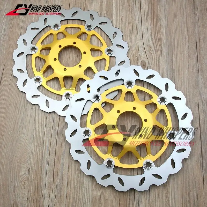 

Motorcycle Modified flower Front Brake Disc Rotor For Honda CB400 CB 400 SF 1999-UP Superfour vtec