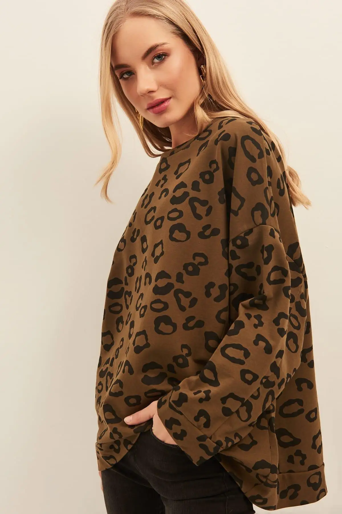Las Mejores Ofertas En Sudaderas De Leopardo Estampado Animal Para Mujer | EBay