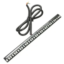 12V Universal Motorcycle Rear Tail Brake Stop Turn Signal 33 LED SMD Light Strip