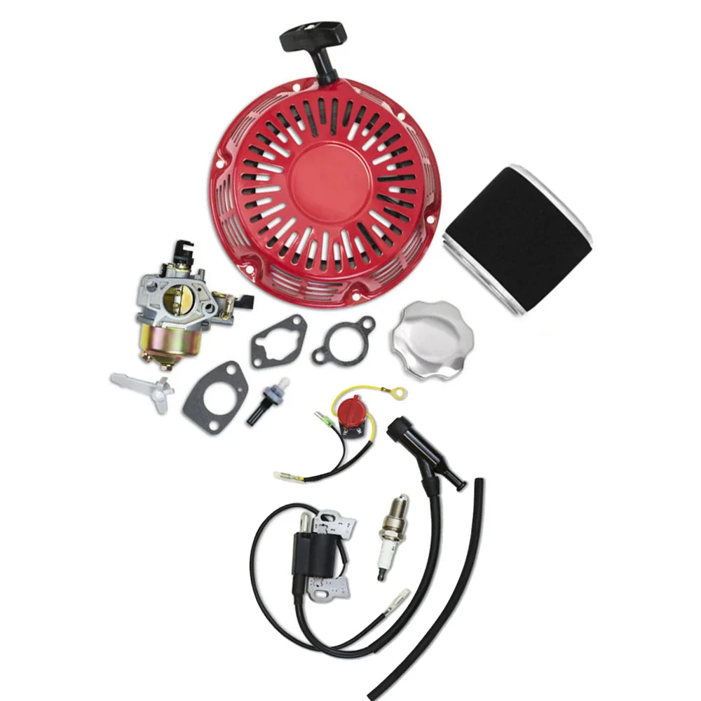 

Air Filter Kit For Honda GX340 GX390 Recoil Carburetor Ignition Coil Spark Plug