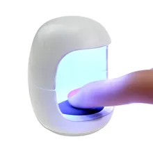 3 Вт Портативный Мини-УФ светодиодный прибор для сушки ногтей с usb-интерфейсом для маникюра, педикюра, домашнего салона, профессионального новичка