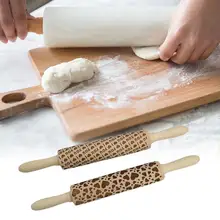 Тисненая Скалка ко Дню Святого Валентина бука с инфракрасной гравировкой я подвеска в форме сердца тисненая печатная скалка для выпечки инструменты для помадки