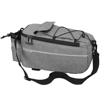 

Mountain Bike Rear Bag Folding Shelf Bag Riding Equipment Camel Bag Accessories Bicycle Rear Seat Black Gray Bag