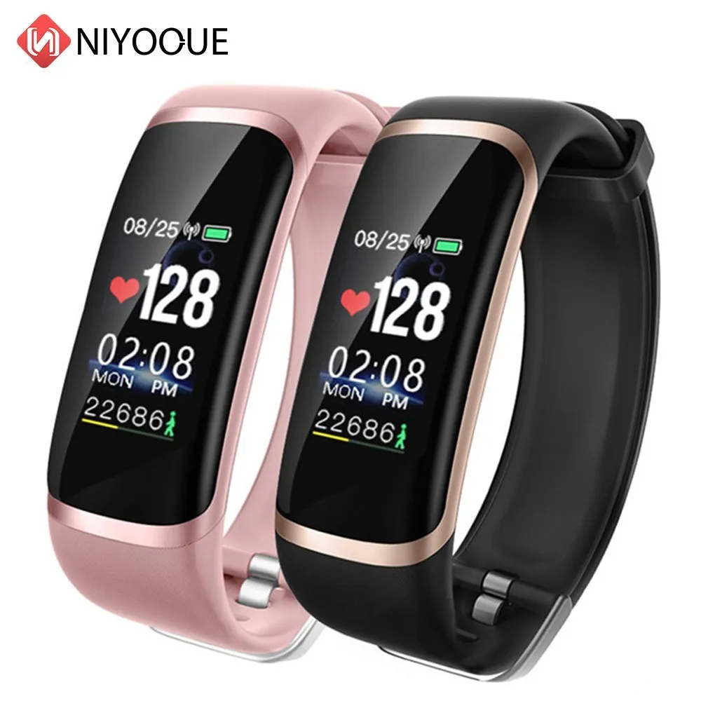 

Smart Bracelet Color Screen With Heart Rate Monitor Fashion Watch Color Screen Fitness Tracker With Sleep Monitor For Men Women