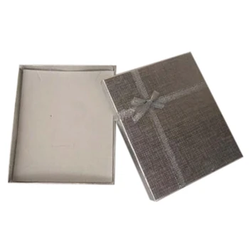 

16x12x3.2cm gift box Necklace box Pendant box Jewelry box Silver-Color