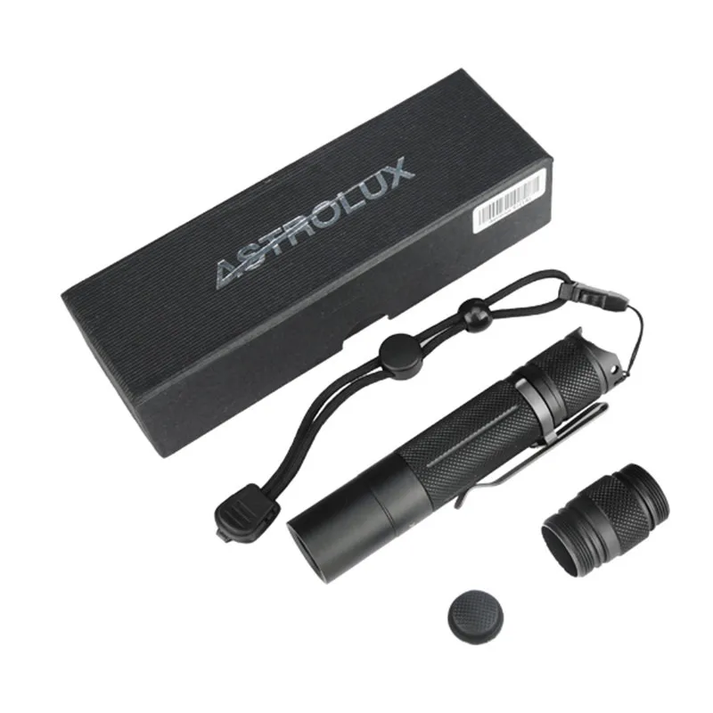 Astrolux S1-1600LM светодиодный фонарь 18650 фонарь 7 4 режима светодиодный фонарик EDC водонепроницаемый фонарь турбо стробоскоп