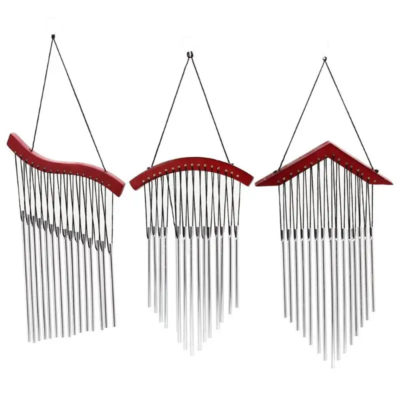 

15 Tubes Windchime Yard Garden Wind Bell Outdoor Wind Chimes Decor Gift Wood Decoration Wind Chimes Chime Tubes 44cm