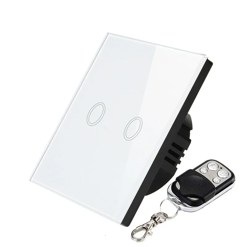 

Smart home touch switch single fire line RF 433 wireless remote control