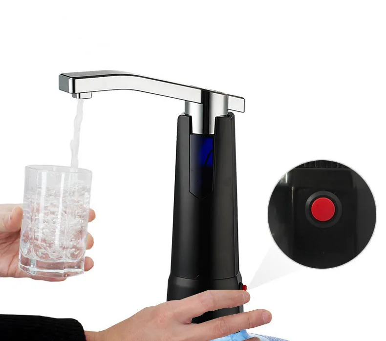 AUGIENB Rechargable Electric Water Dispenser Pump Portable USB Charging Wireless Automatic Water Drinking Bottles Pump AUGIENB Rechargable Electric Water Dispenser Pump Portable USB Charging Wireless Automatic Water Drinking Bottles Pump