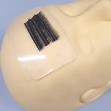 1 шт. лоток для ресниц, держатель инструмента многоразового использования, прямоугольная круглая силиконовая ресница, подставка для поддонов