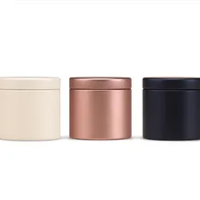 200 шт. 47x45 мм Мини маленький чай Caddy металлические коробки для хранения Коробка для сладостей Органайзер коробка