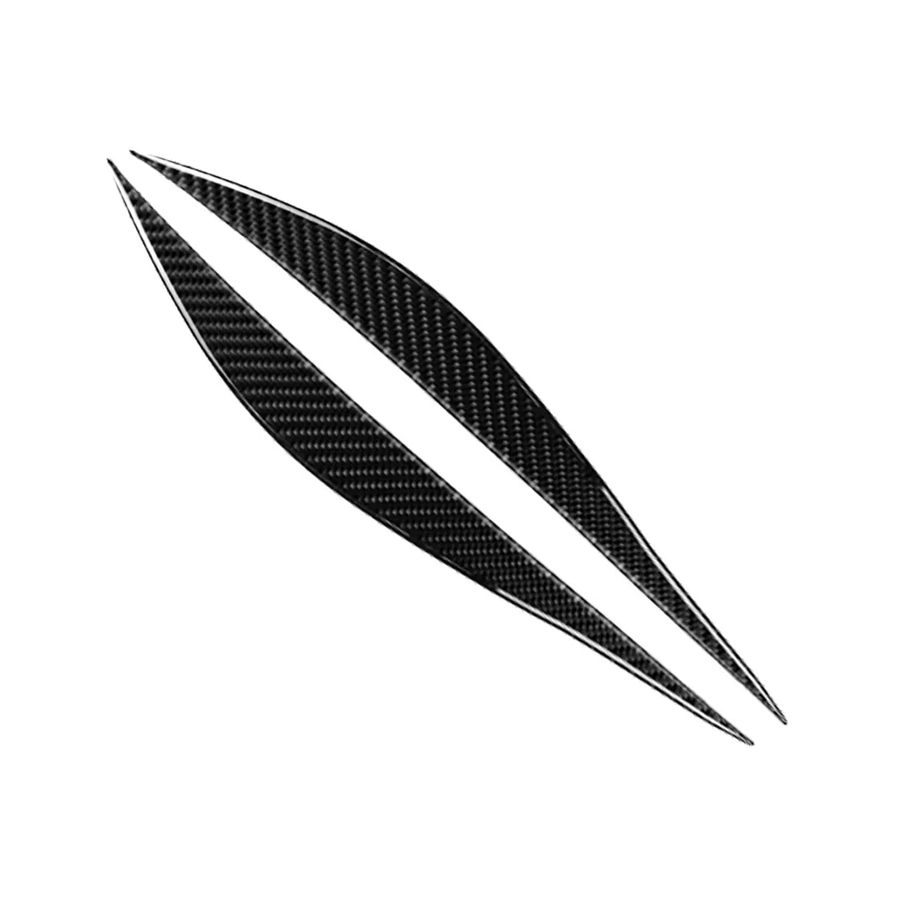 

Carbon Fiber Headlights Eyebrows Eyelids For Bmw F30 320I 325I 316I Front Headlamp Eyebrows 3 Series 2013-2015 Accessories