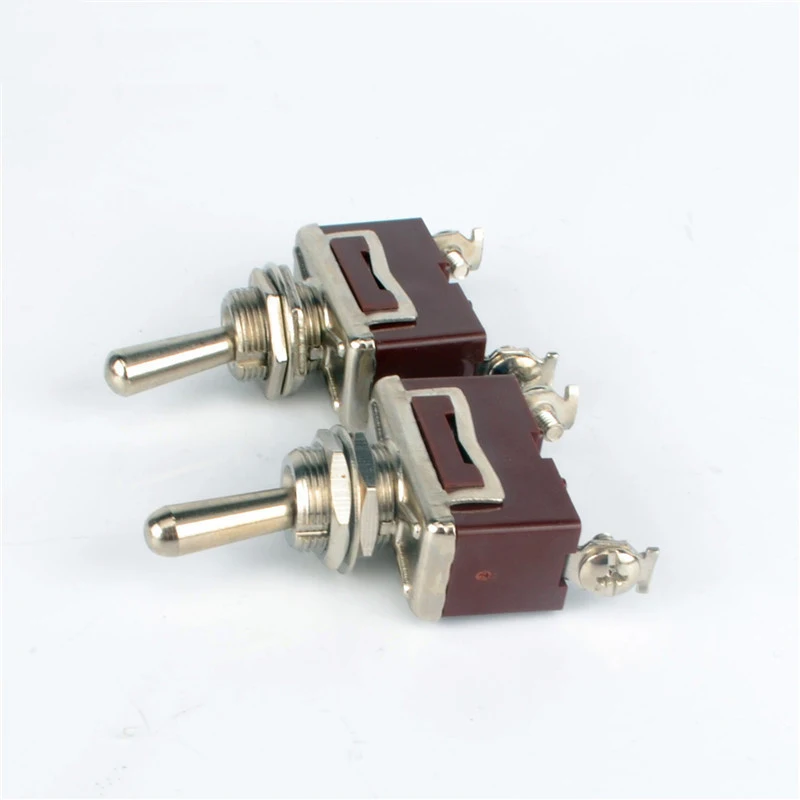 10Set Self locking Self reset Toggle Sswitch Rocker Switch 2 Feet 2