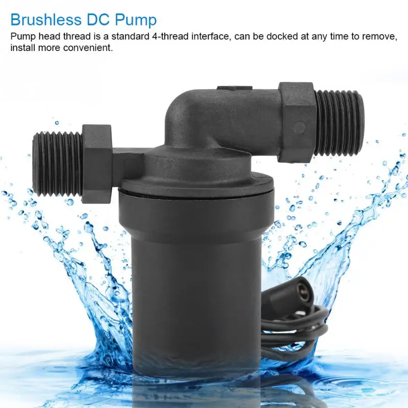 

Brewing Beer 12V DC Brushless Pump For House Home Wort Mash Circulation Parts Bar Homebrew Tool hot
