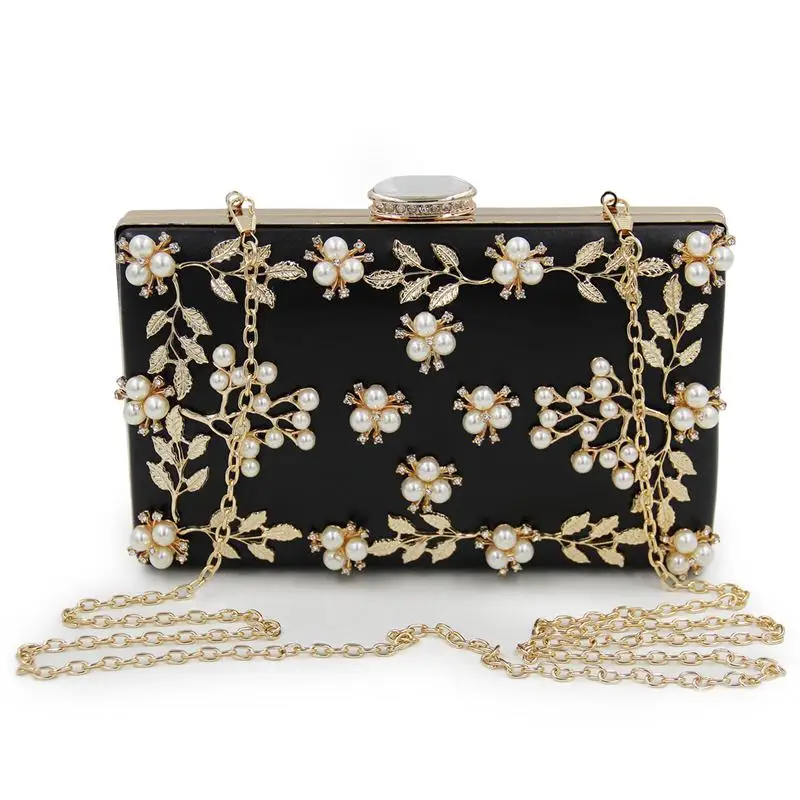 

Women Clutches Pearls Evening Bag Clutch Purse Bags
