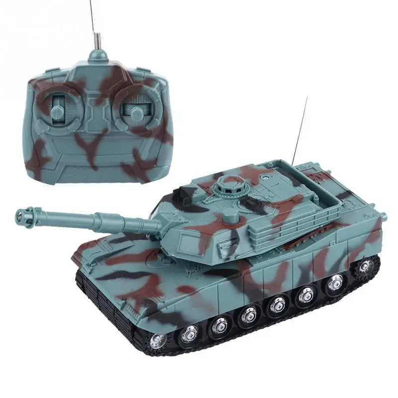 

Electric Remote Control Tank Turret 360 Manually Rotation Story music and light functions Simulation Tank for kids baby gifts