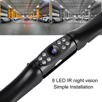 

Universal Car Rear View Camera 170 Degree HD Backup Parking Camera 8 LED Night Vision Waterproof Hot Sale