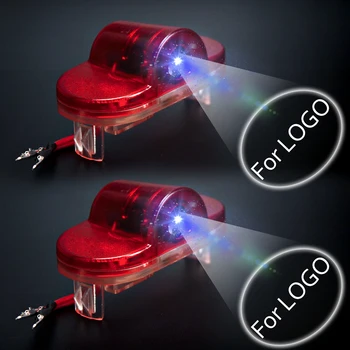 

For Volkswagen Logo Car Welcome Lamp For Lavida Touran Golf Caddy Beetle Bora Door Warning Ghost Projector Light Car Tunning