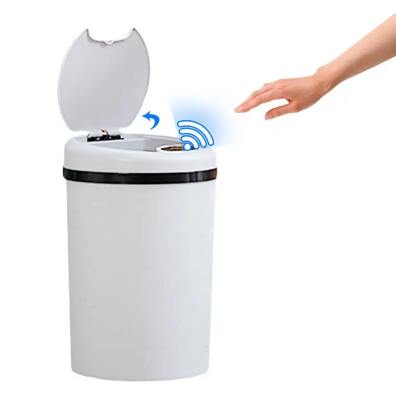 

11L Automatic Trash Can Bin Inductive Type Trash Can Auto Smart Sensor Rubbish Waste Bin for Kitchen Bathroom Rubbish Bin