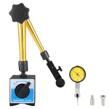 Алюминиевый сплав желтый мульти-угол регулируемый магнитный держатель-стойка для шлифовальной машины