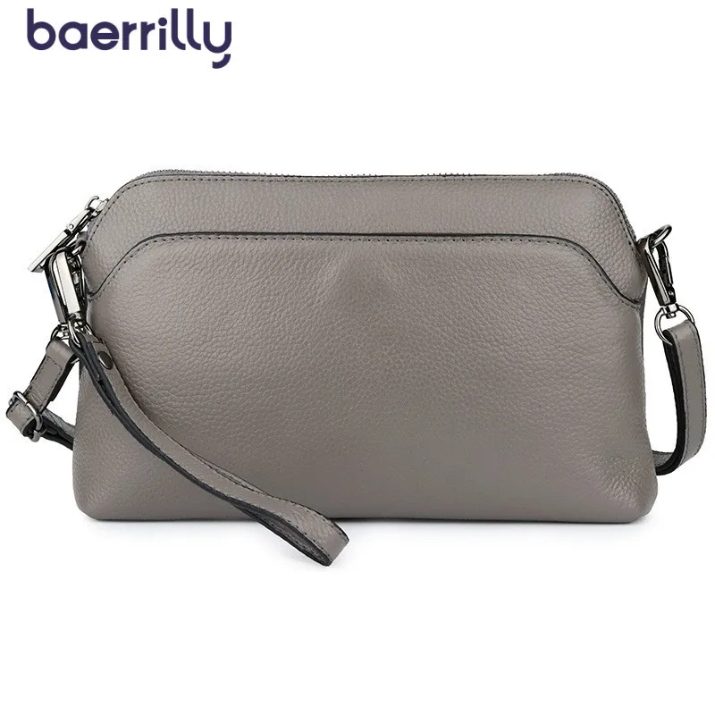 

New Women Wallet Long Clutch Wallet Money Pocket Genuine Leather Shoulder Handbags Crossbody Bag Coin Purse Zipper Card Holder