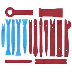 16 шт. автомобиля аудио внутренняя модификация разборка инструмент ремонт автомобилей Инструменты (красный светло-синий)