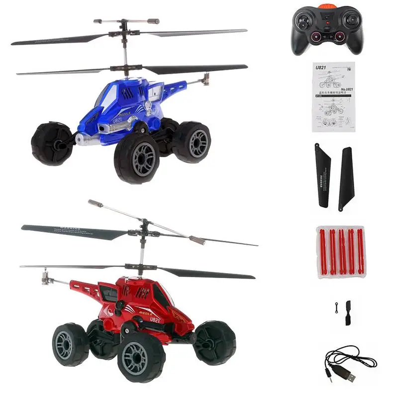 

For UDIRC U821 Remote Control Aircraft Electric Fall-Resistant Land and Sea Helicopter Model for Children