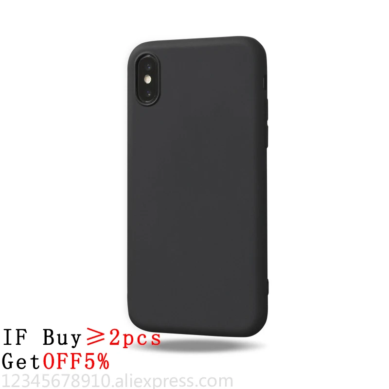 ТПУ резиновый силиконовый чехол для iphone 7 6 Чехол iphoen 8 plus x xs 5 5S se мобильный телефон