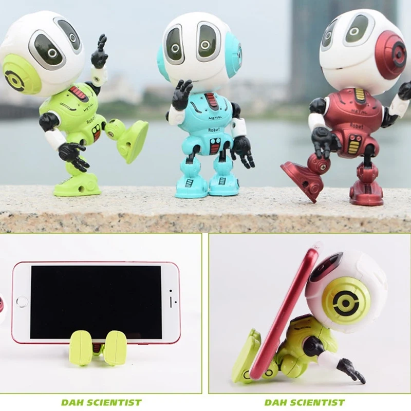 

Children Robot Toy Metal Educational Toys Touchable Control DIY Talk Record Sounds Repeat Smart Mini Robots Robotica for Kids