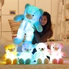Oso de peluche luminoso de 30/50/80cm con luz LED, oso de peluche colorido brillante, regalo de Navidad para niños ► Foto 1/6