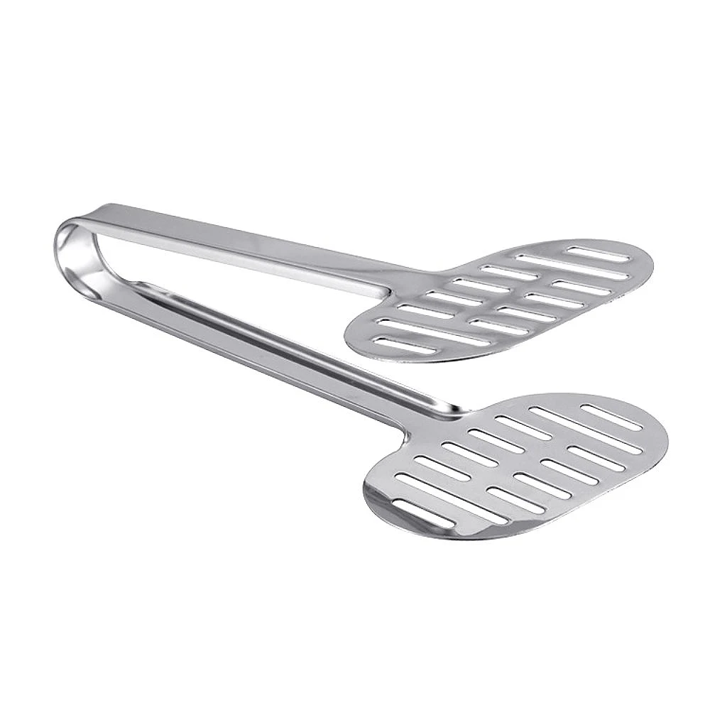 Stainless Steel Turner Tongs Kitchen Double Spatula Bread and Burger